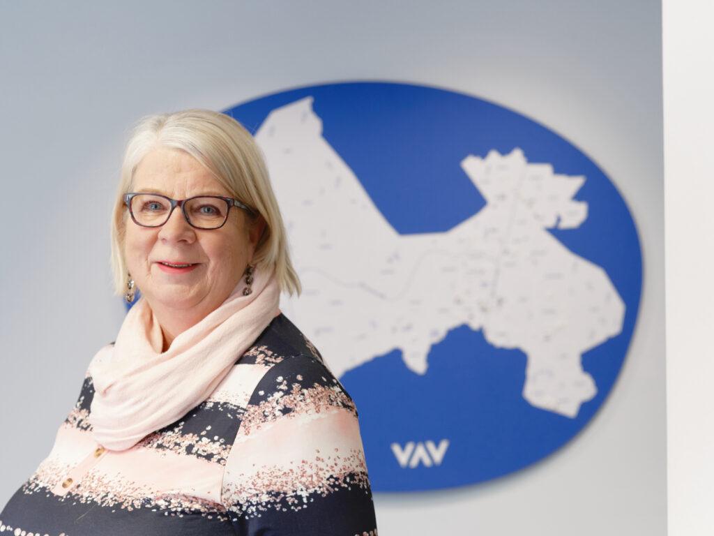 Anneli Sinkkonen aluetoimikunnan puheenjohtaja
