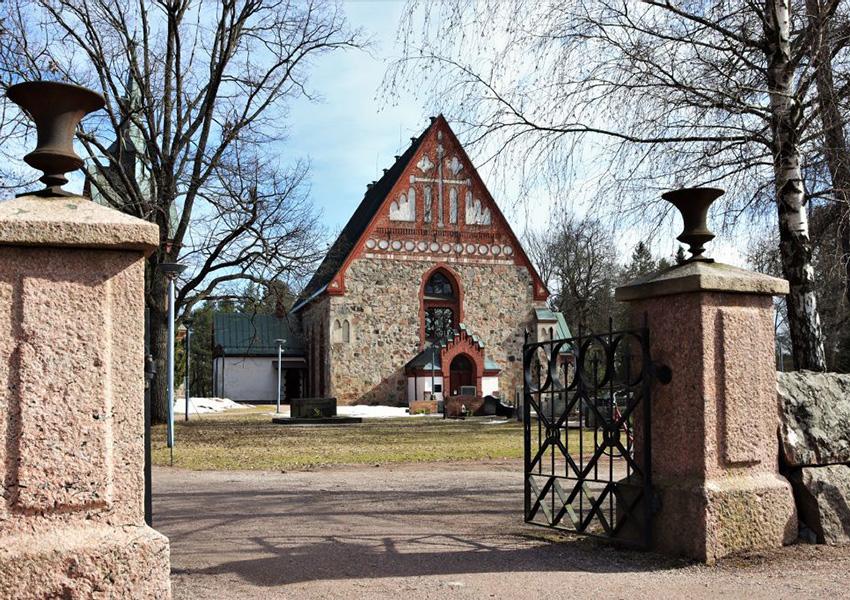 St Lawrence’s Church, Vantaa – photo – Finna